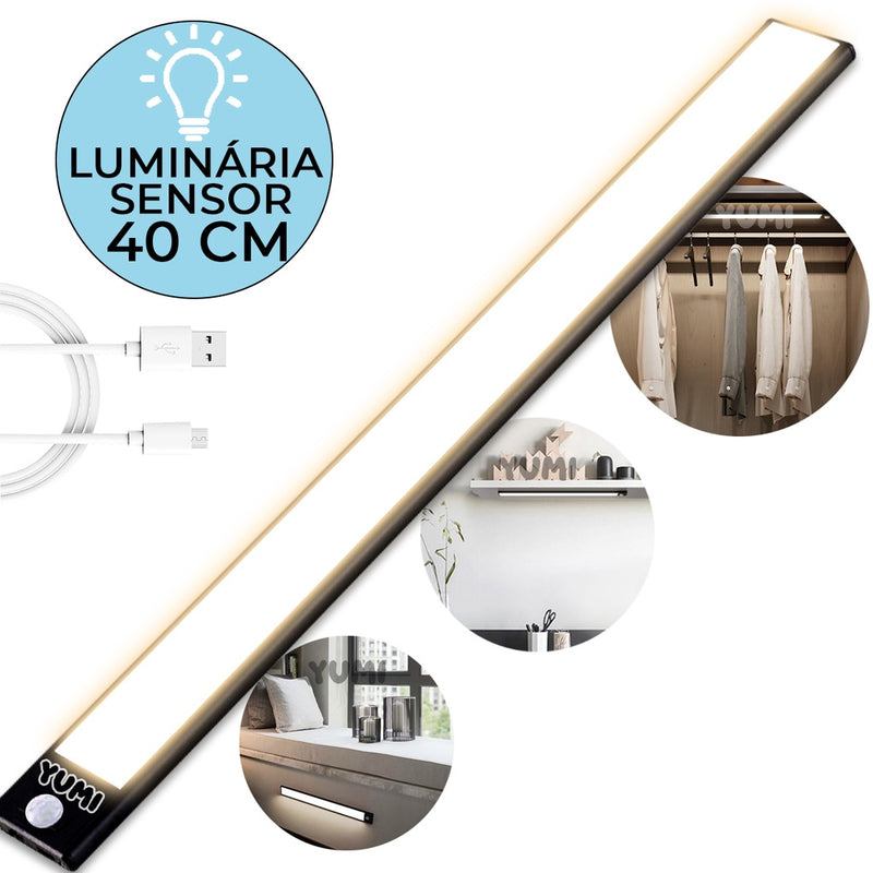 Luz noturna LED sem fio com sensor de movimento, luz noturna para armário, cozinha, quarto, luz detectora, armário, escada, luz de fundo