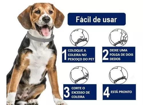 Coleira antipulgas e carrapatos para cães e gatos